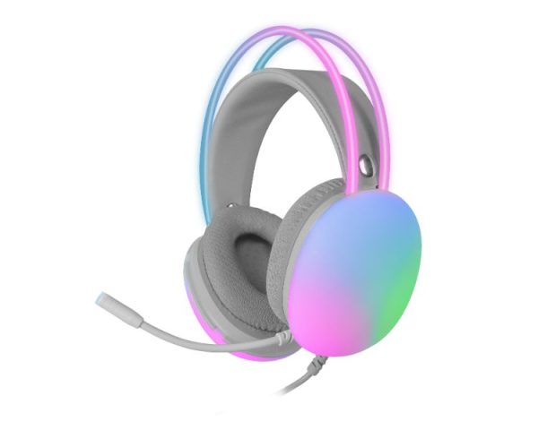 AURICULAR MHGLOW PC/PS4/PS5/XBOX BLANCO MARS GAMING
