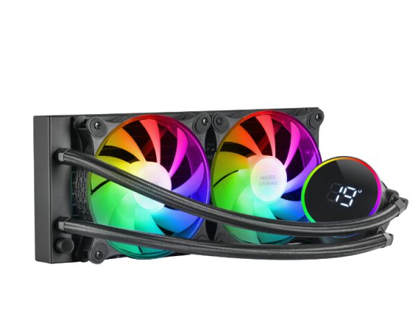 REFRIGERACION LIQUIDA FRGB ML-LCD 240 NEGRO MARS GAMING