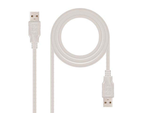 CABLE EXTENSION USB 2.0 TIPO A/M-A/M 3.0 M NANOCABLE