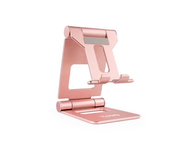 SOPORTE ELEVADOR PARA TELEFONO/TABLETS ROSA TOOQ