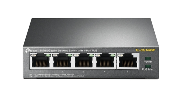 SWITCH TP-LINK 5 PORT GIGA 4 POE