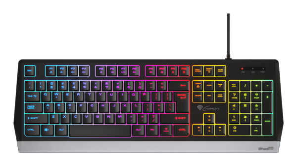 TECLADO GAMING GENESIS RHOD 300 RGB RETROILUMINADO