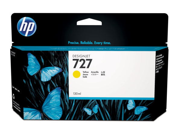 TINTA HP 727 AMARILLO ALTA