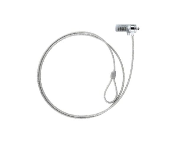 CABLE LOCK DE SEGURIDAD CON COMBINACION PARA PORTATILES 1.5M TOOQ