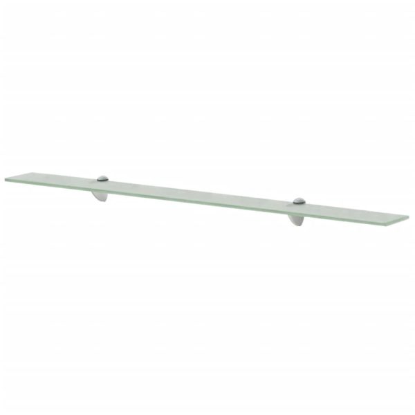 Prateleira flutuante vidro 100x10 cm 8 mm