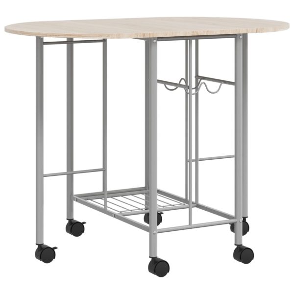Conjunto de jantar dobrável 5 pcs MDF - Image 2