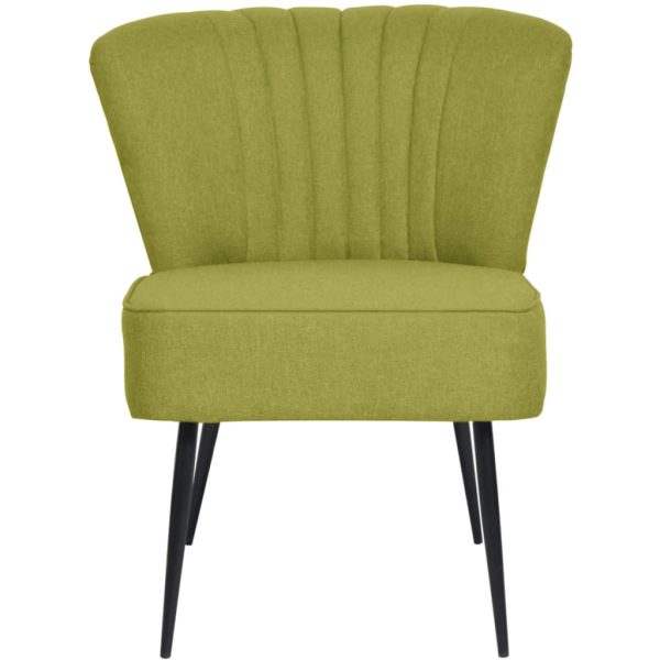 Cadeira de cocktail tecido verde - Image 2