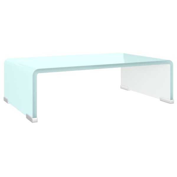 Suporte de TV/monitores em vidro 40x25x11 cm verde - Image 2