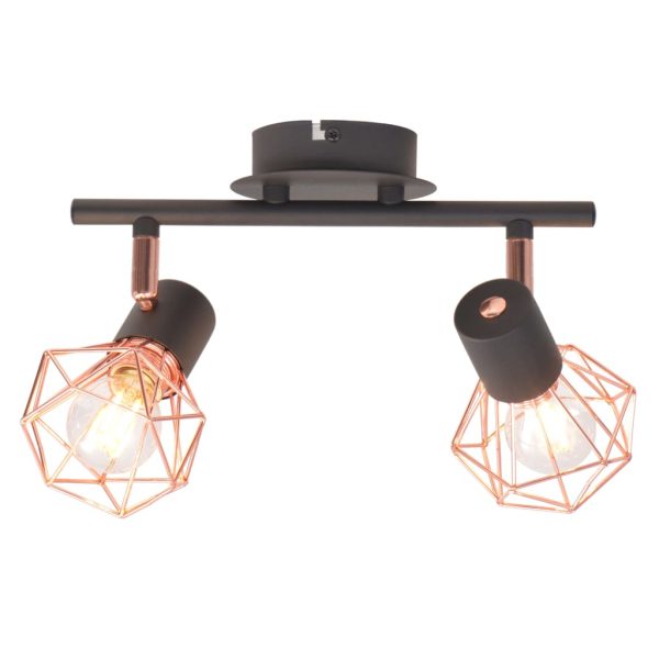 Candeeiro de teto com 2 lâmpadas filamentos LED 8 W - Image 2