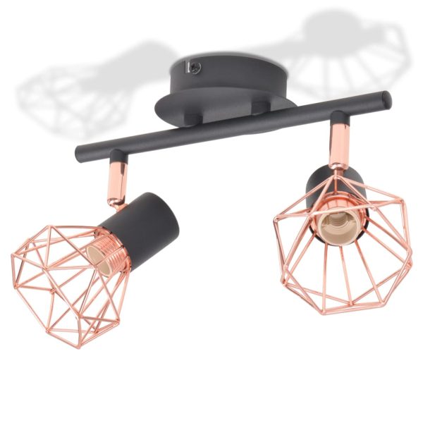Candeeiro de teto com 2 lâmpadas filamentos LED 8 W - Image 3