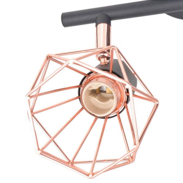 Candeeiro de teto com 2 lâmpadas filamentos LED 8 W - Image 4