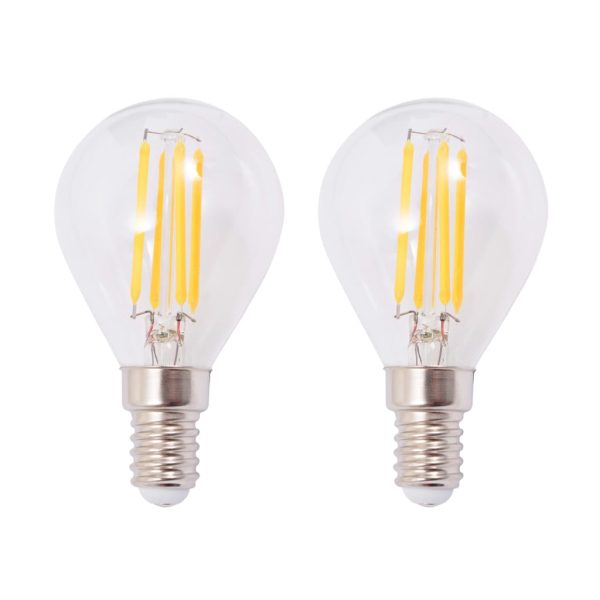 Candeeiro de teto com 2 lâmpadas filamentos LED 8 W - Image 6