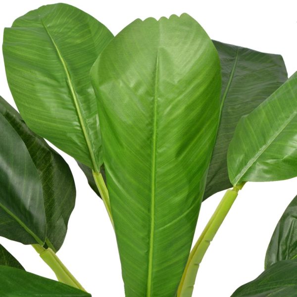 Planta bananeira artificial com vaso 150 cm verde - Image 2