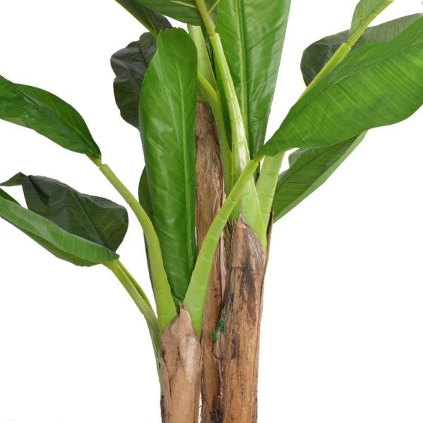 Planta bananeira artificial com vaso 175 cm verde - Image 2
