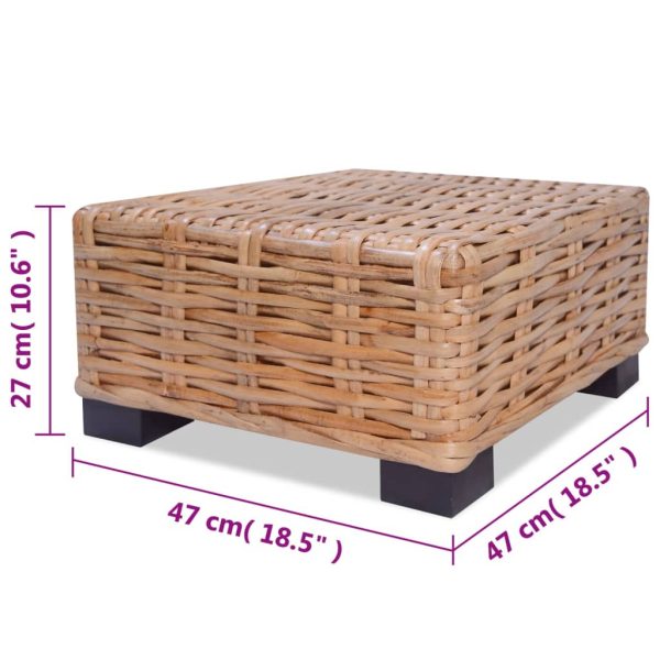 Conjunto de sofás 16 pcs vime genuíno - Image 11