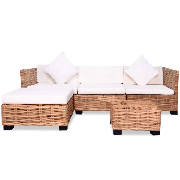 Conjunto de sofás 14 pcs vime genuíno - Image 2