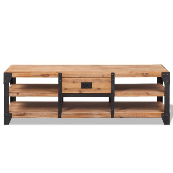 Conjunto de móveis de sala 3 pcs madeira de acácia maciça - Image 4
