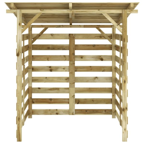 Abrigo para arrumação de lenha pinho impregnado - Image 3