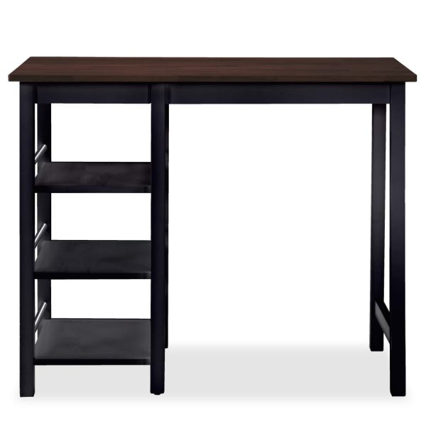 Conjunto de bar 3 pcs MDF preto - Image 4