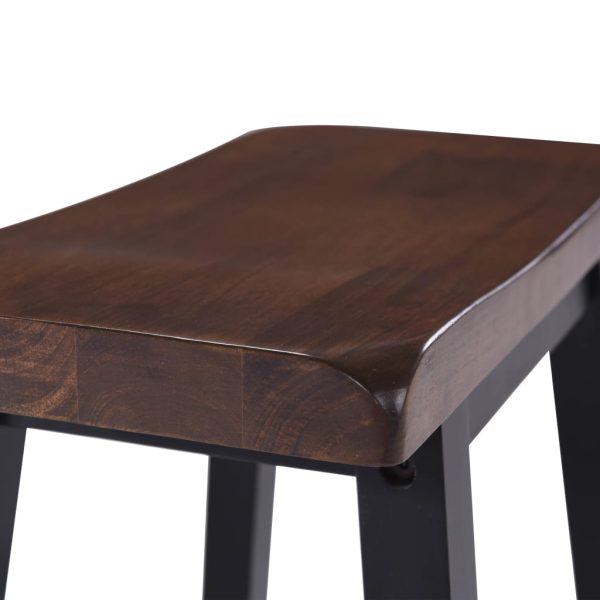 Conjunto de bar 3 pcs MDF preto - Image 7
