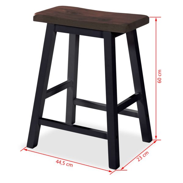 Conjunto de bar 3 pcs MDF preto - Image 9