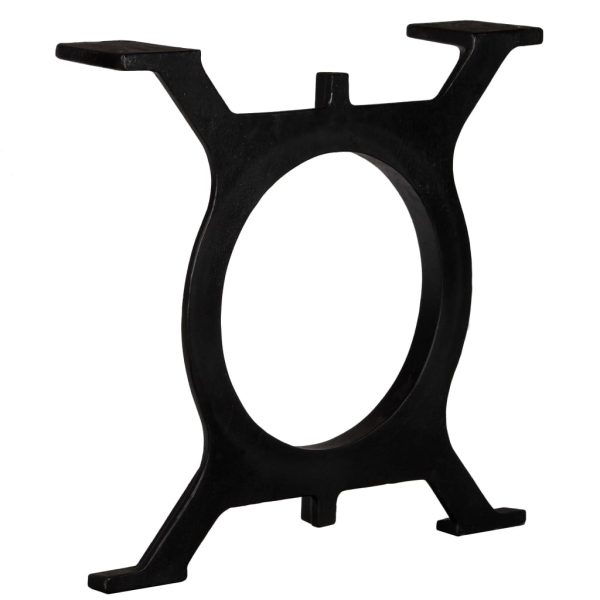 Pernas para mesa de centro 2 pcs estrutura em O ferro fundido - Image 3