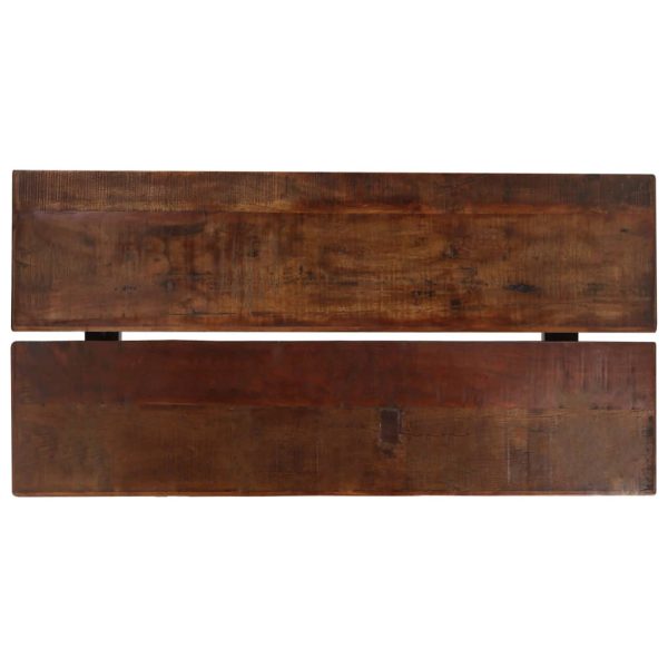 Conjunto de bar 7 pcs madeira recuperada maciça - Image 5