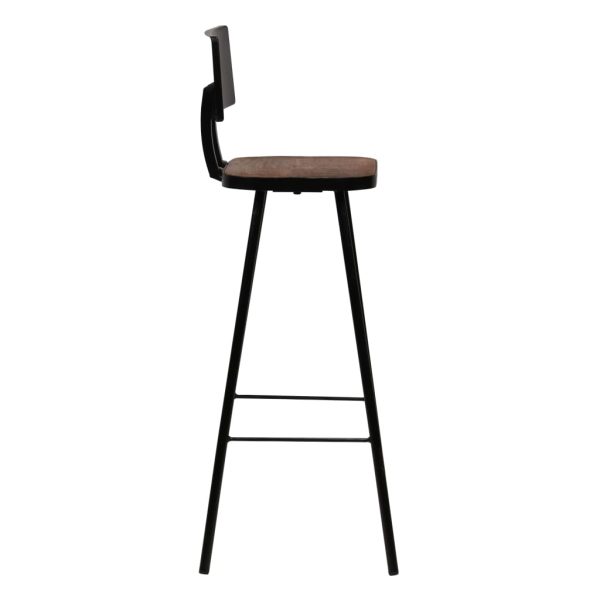 Conjunto de bar 7 pcs madeira recuperada maciça - Image 10