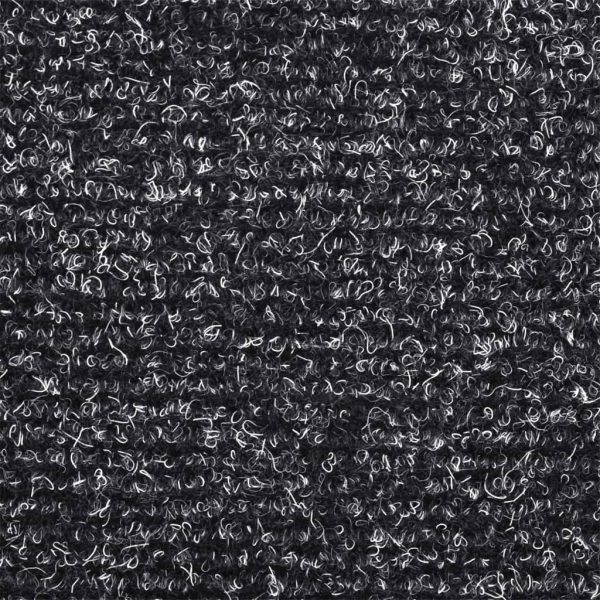 Tapetes de escada adesivos 15 pcs 56x17x3 cm cinzento escuro - Image 7