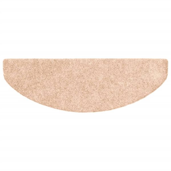 Tapetes de escada adesivos 15 pcs 65x21x4 cm castanho - Image 5