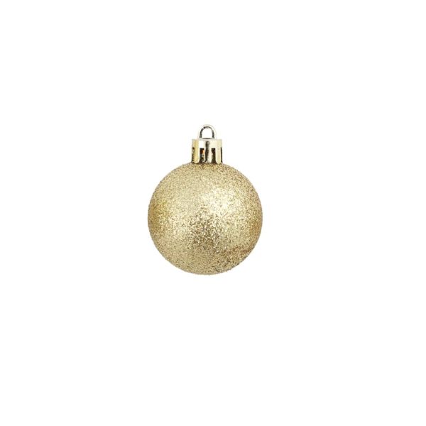 Bolas de natal 100 pcs prateado/dourado - Image 10