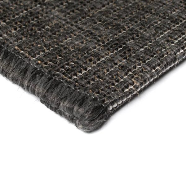 vidaXL Tapete divisão sisal interior/exterior 80x150cm cinzento escuro - Image 4