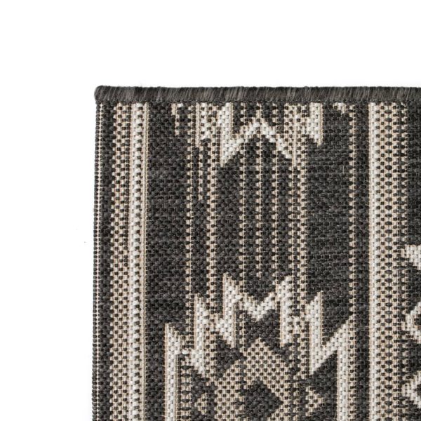 vidaXL Tapete divisão em sisal interior/exterior 160x230 cm geométrico - Image 6