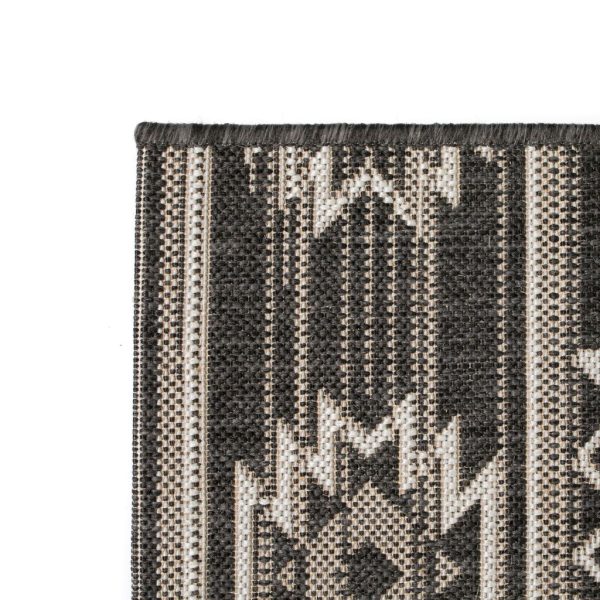 vidaXL Tapete divisão em sisal interior/exterior 160x230 cm geométrico - Image 2