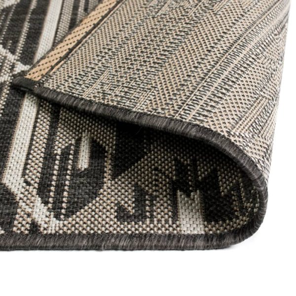 vidaXL Tapete divisão em sisal interior/exterior 160x230 cm geométrico - Image 7