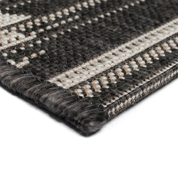 vidaXL Tapete divisão em sisal interior/exterior 160x230 cm geométrico - Image 9