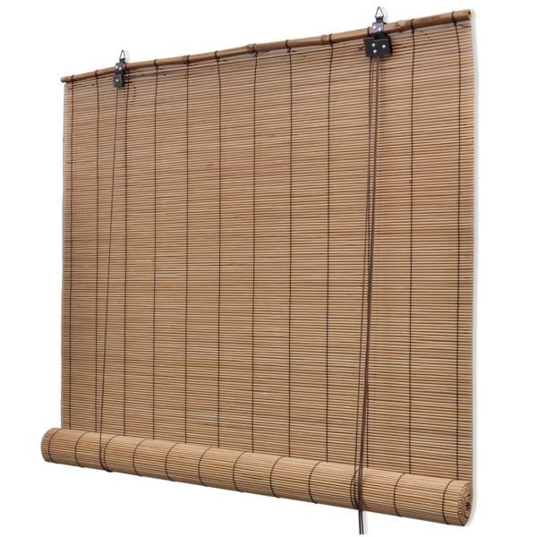 Estore de enrolar 150x160 cm bambu castanho - Image 2
