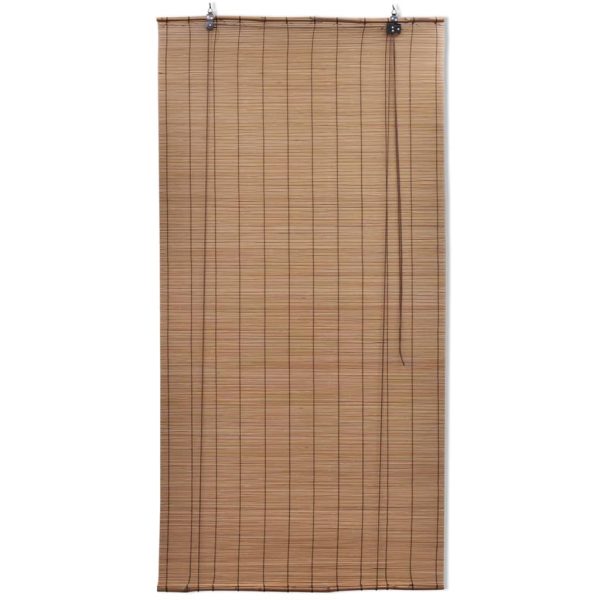 Estore de enrolar 150x160 cm bambu castanho - Image 3