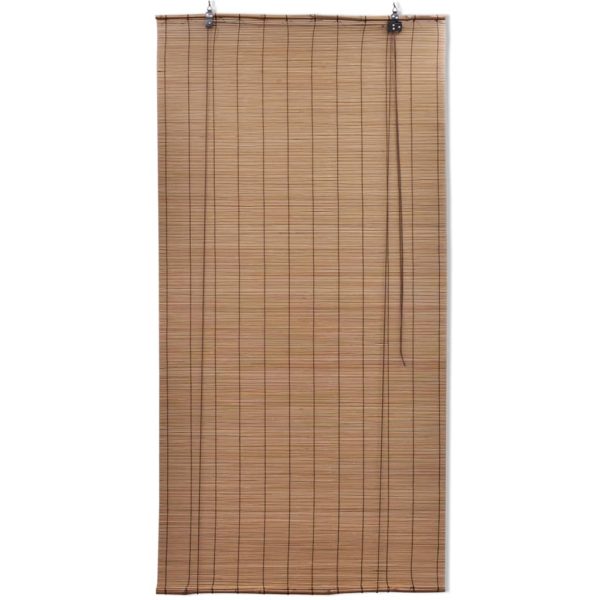 Estore de enrolar 100x220 cm bambu castanho - Image 3
