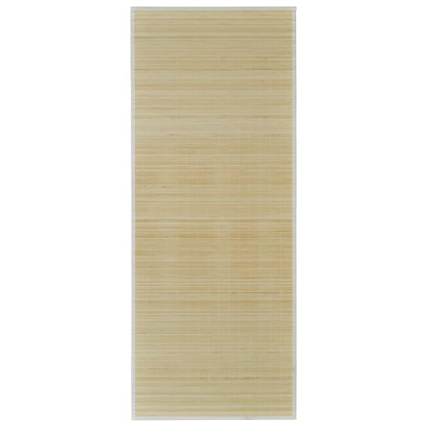 Tapete de bambu 160x230 cm natural - Image 2