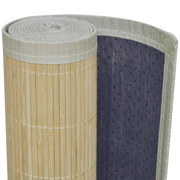 Tapete de bambu 160x230 cm natural - Image 4