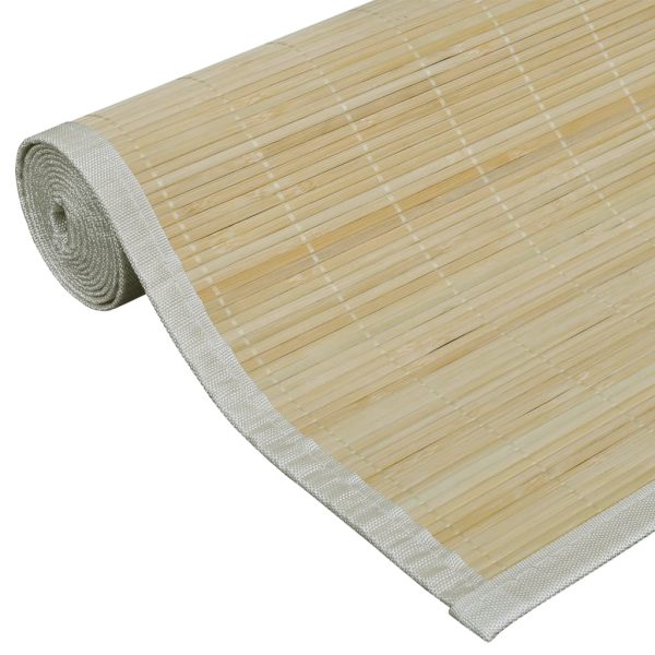 Tapete de bambu 160x230 cm natural - Image 5