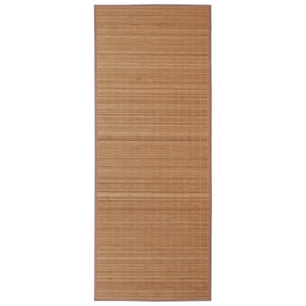 Tapete de bambu 160x230 cm castanho - Image 2