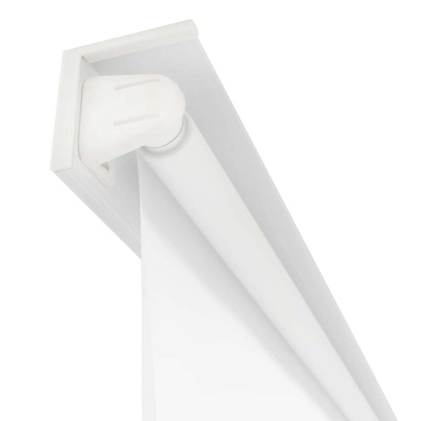 Estore de rolo para o duche 80x240 cm branco - Image 4