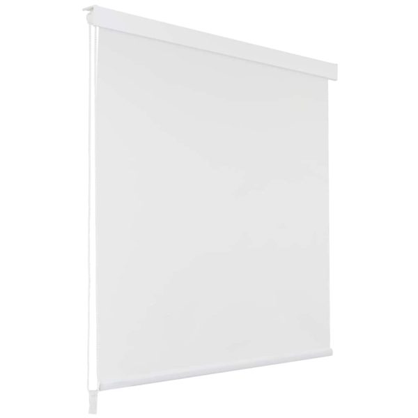 Estore de rolo para o duche 160x240 cm branco
