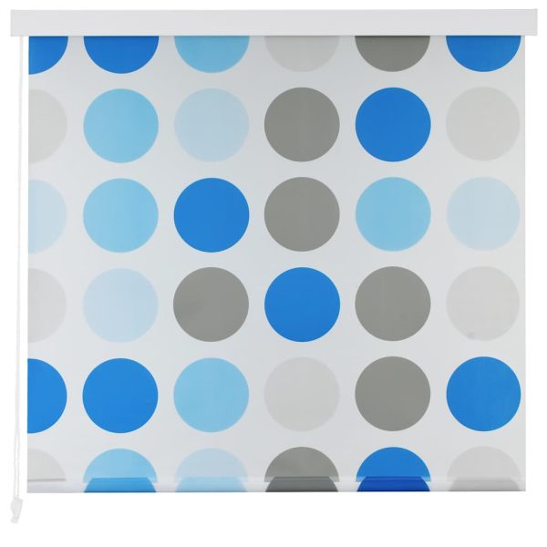 Estore de rolo para o duche 80x240 cm círculos - Image 2