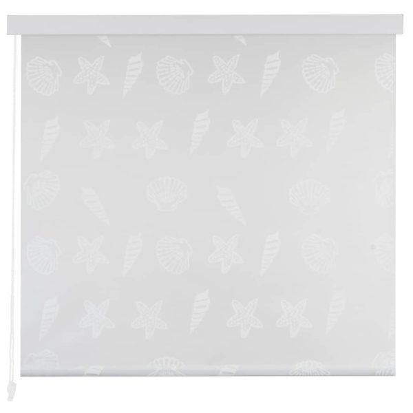 Estore de rolo para o duche 120x240 cm estrelas-do-mar - Image 2