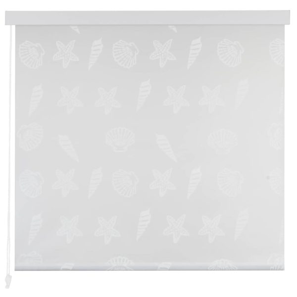 Estore de rolo para o duche 160x240 cm estrelas-do-mar - Image 2
