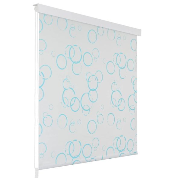 Estore de rolo para o duche 120x240 cm bolhas
