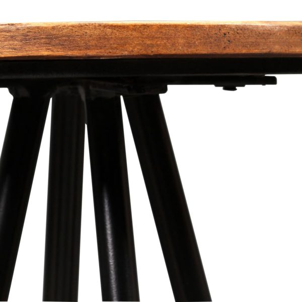 Conjunto de bar 3 pcs madeira recuperada maciça - Image 11